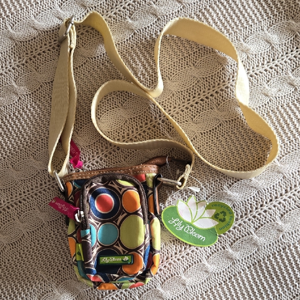 Lily Bloom Crossbody Tech Pouch/Bag